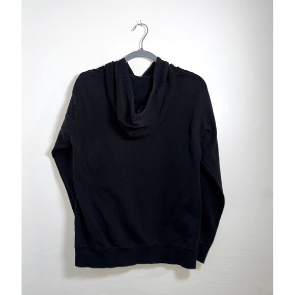 Element Sweater Adult Small Black Pullover Hooded Spell Out Casual Cotton Mens - Picture 2 of 7